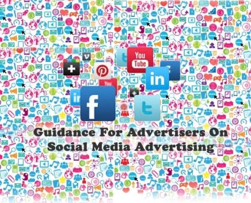 Social media guidance for adverts