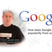 Separate Google popularity from authority?